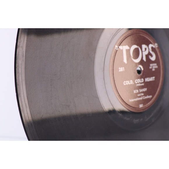 Mimi Martel, Bob Sandy - Beautiful Brown Eyes / Cold Heart 78rpm Record TOPS 281 - Picture 10 of 16